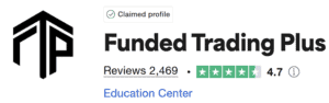 funded trading plus trustpilot score