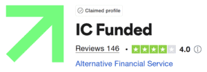 ic funded trustpilot score