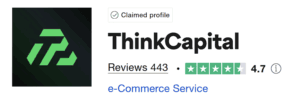 thinkcapital trustpilot score